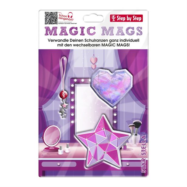 Doplňková sada obrázků MAGIC MAGS Star Stella k aktovkám GRADE, SPACE, CLOUD, 2IN1 a KID