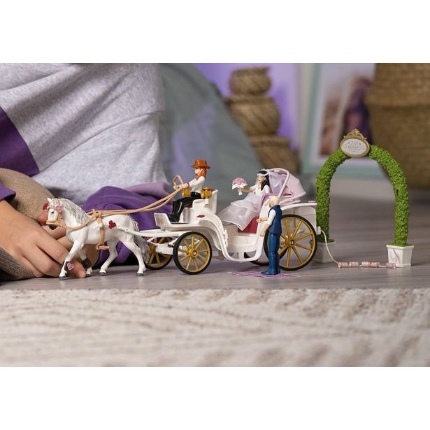 SCHLEICH Svatební kočár a příslušenství