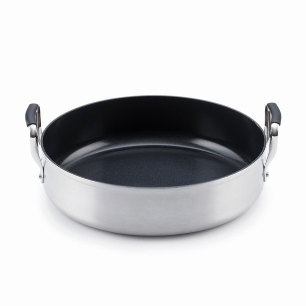 MASTERPRO Pánev servírovací SMART 28cm stříbrná BGEU-3829