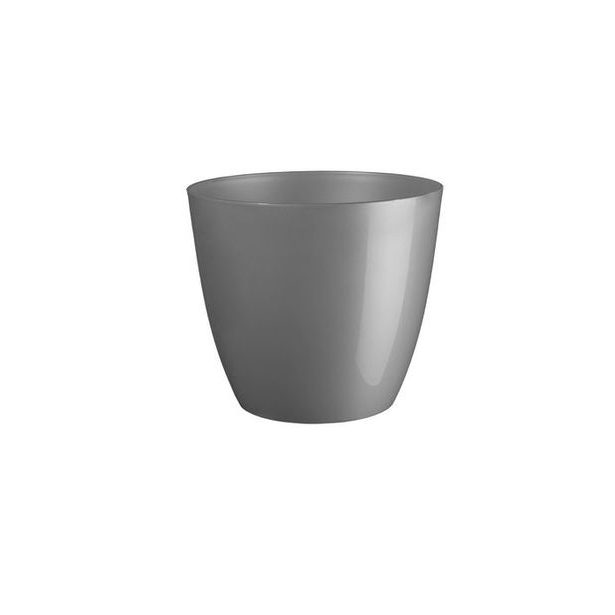 obal d15cm ELLA stříbrná lesklá vánoční, plast