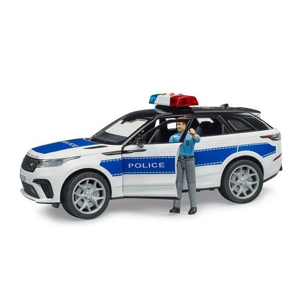 BRUDER Záchranná auta - Range Rover Velar Policie s policistou
