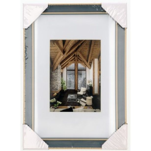 Hama rámeček plastový RUSTIC, šedomodrá, 20x30 cm