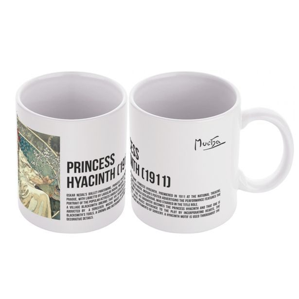 Hrnek Alfons Mucha válcový Baagl