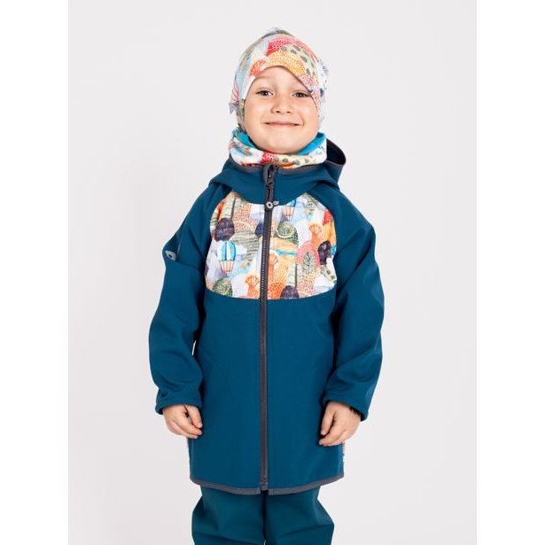 Unuo, Dětská čepice fleecová Homeless, Veselé kopečky