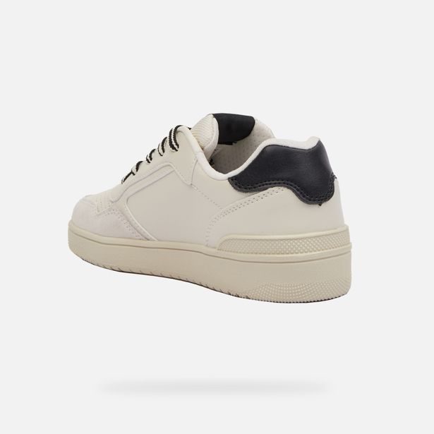 Bílé chlapecké tenisky Geox Washiba