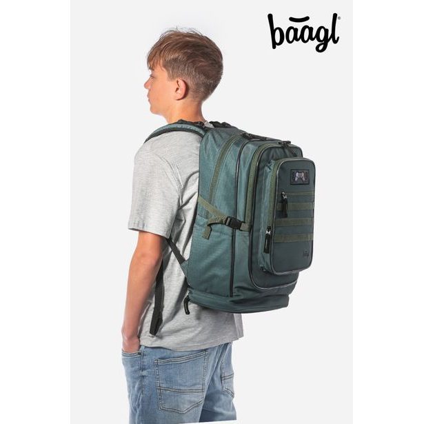 BAAGL Školní batoh Cubic Grove