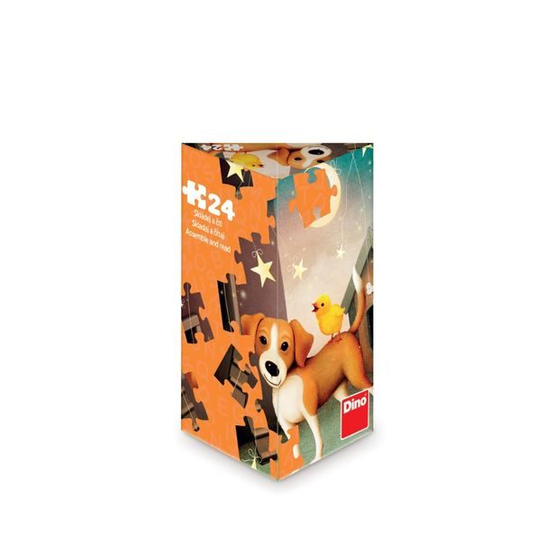 ZTRACENÉ KUŘÁTKO 24 triangl Puzzle