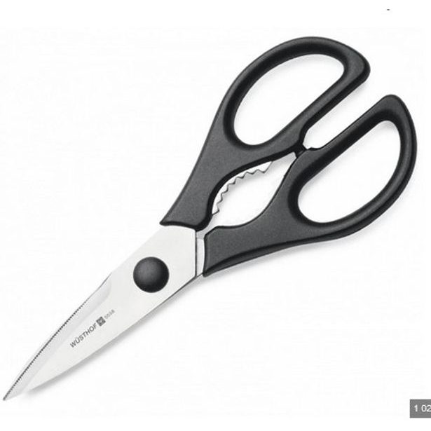 nůžky 21cm kuchyňské Wüsthof černé, NR