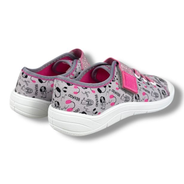 Dětské tenisky Befado - šedá, MUSIC