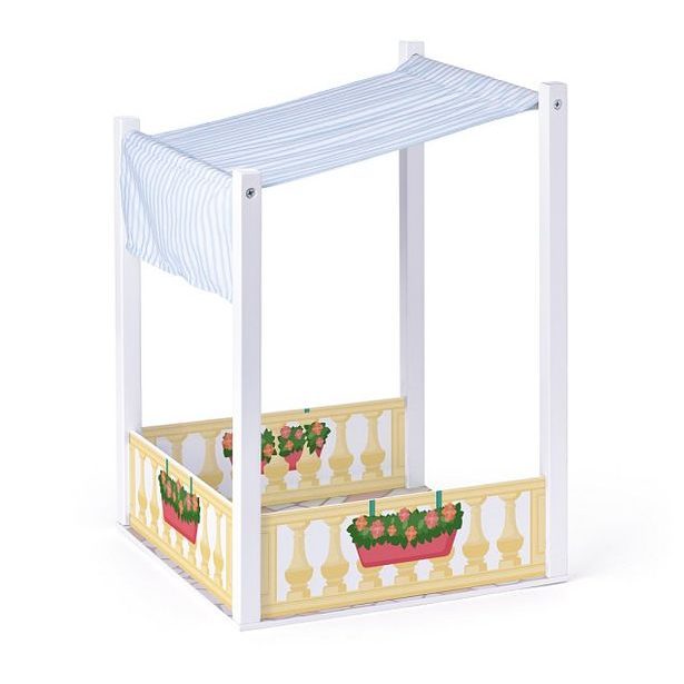 WOODY Růžový domeček s výtahem  "Malibu" new