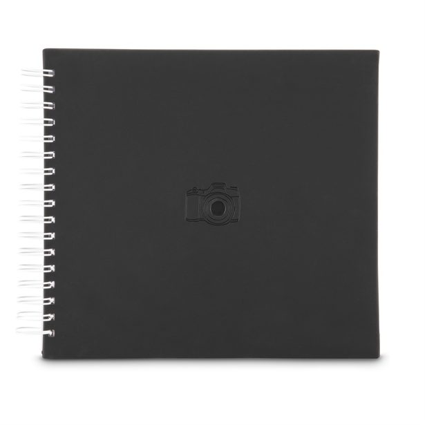 Hama album klasické spirálové SINGS 28x24 cm, 50 stran, černé