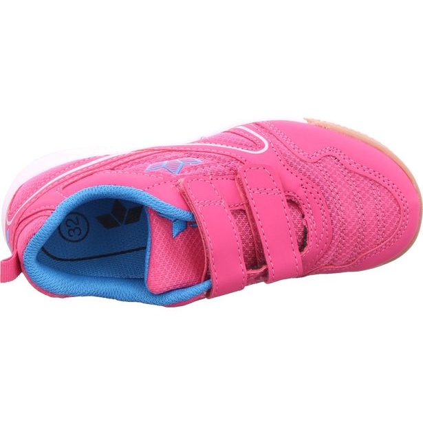 Dětská sálová obuv LICO Boulder - Pink/Turkis