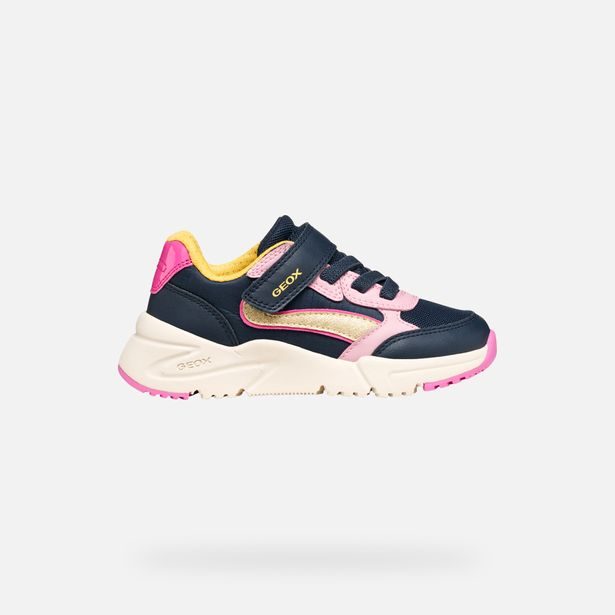 Tmavě modré dívčí tenisky Geox Loftus