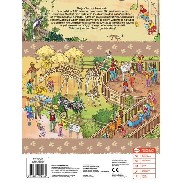 Vel'ká knižka ZOO pre malých rozprávačov