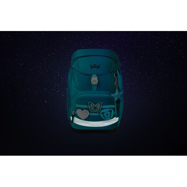 BAAGL SET 5 Airy Plus Butterfly: batoh, penál, sáček, zástěra, peněženka