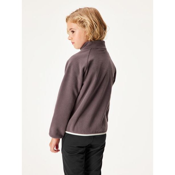 Unuo, Dětská fleecová mikina, Hnědá