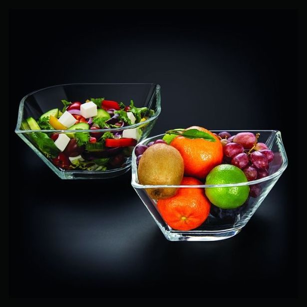 mísa 1,1l BOHEMIA PR., 2ks, sklo, DB