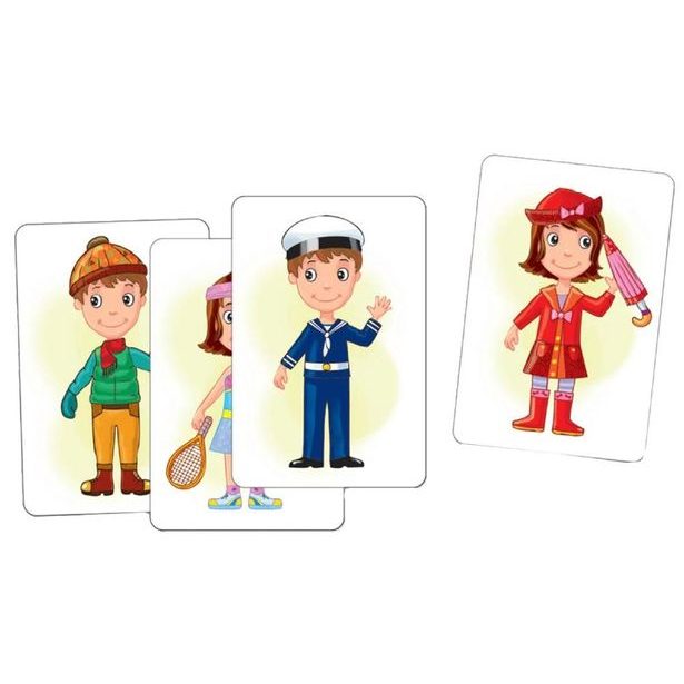 Psaní s magnety - Oblékání