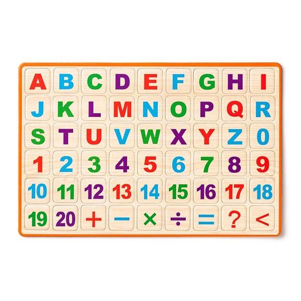 Magnetická tabulka s ABC na stůl