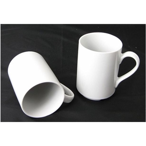 hrnek 290ml MONA TONDA bílý porc., stoh.