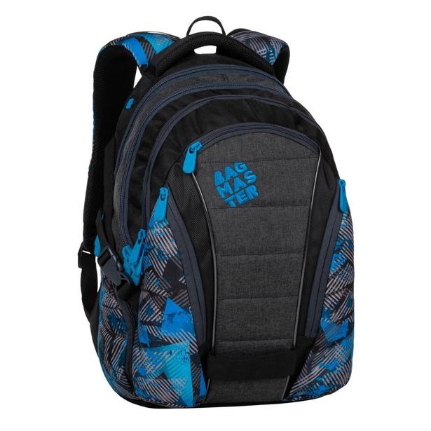 BAGMASTER BAG 20 D BLUE/GREY/BLACK