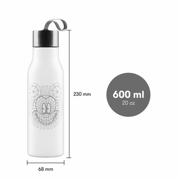 Plastová láhev Mickey, 600 ml Baagl