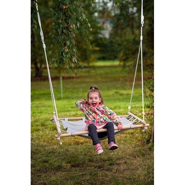 Houpací čtverec s textilií, 100cm