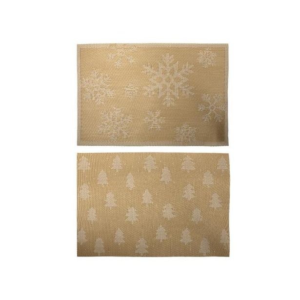 HIT PROSTÍRÁNÍ VÁNOČNÍ 30X45 CM, POLYESTER, ZLATÁ_hamashop