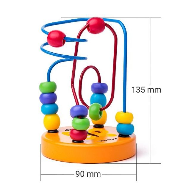 Motorický labyrint mini- oranžový