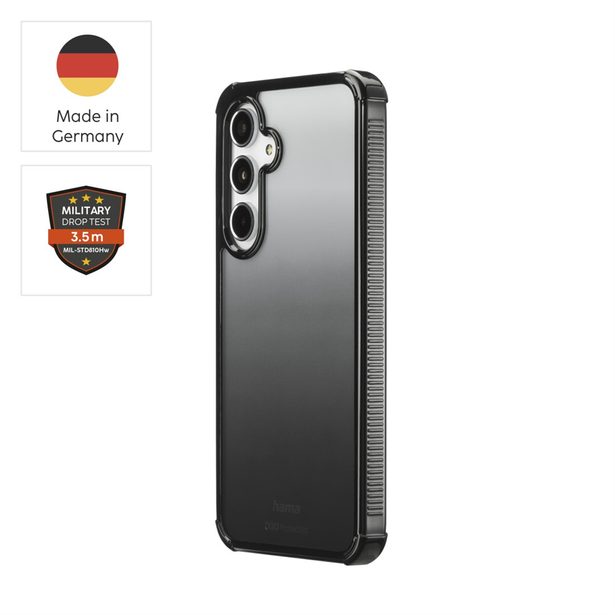 Hama Extreme Protect, kryt pro Samsung Galaxy S25 FE, D3O®, černý