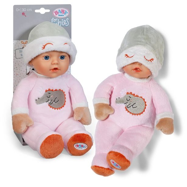 BABY born for babies Spinkáček světle růžový, 30 cm