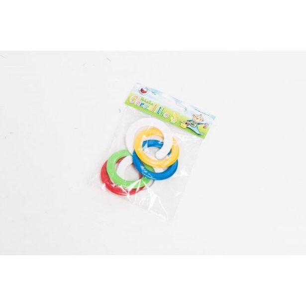 Chrastítko - kousací kroužky