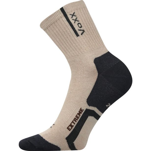 VoXX Uni sportovní vysoké ponožky Josef - béžová