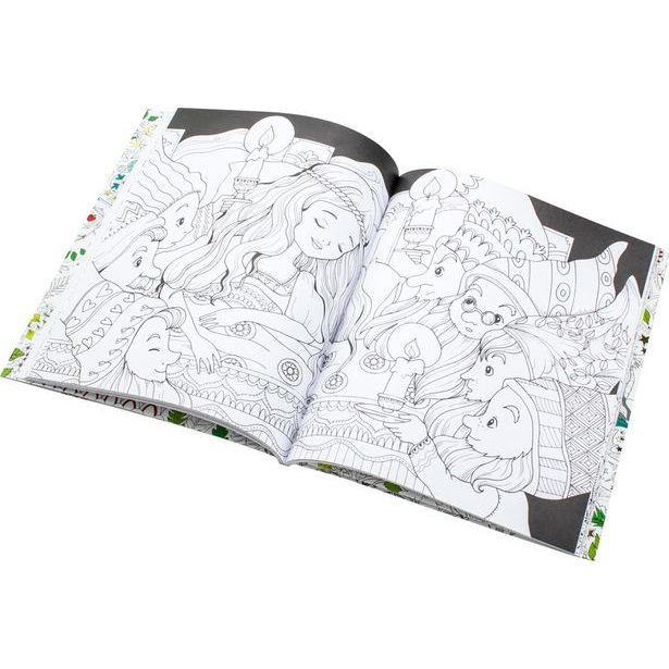 Sněhurka - omalovánky Baagl