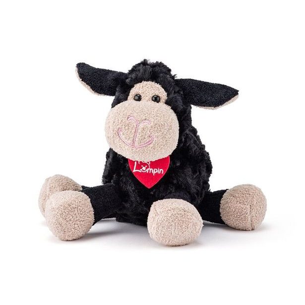 LUMPIN Ovečka Olivia, černá, 16 cm