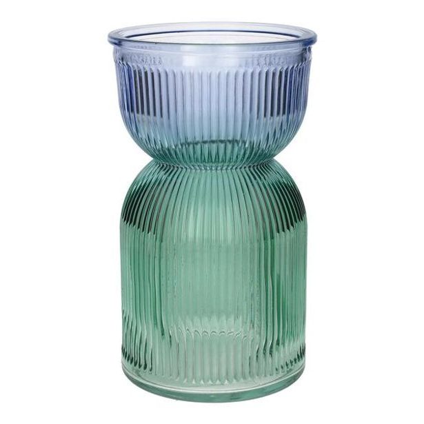 DUIF VÁZA SAME DUO 12X21 FIALOVÁ ZELENÁ