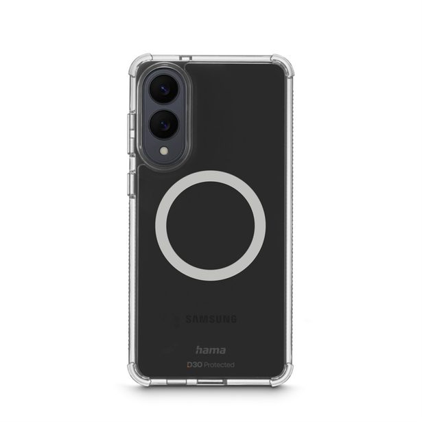 Hama Extreme Protect, kryt pro Samsung Galaxy S25 Edge, magnetický, D3O®, nežloutne, průhledný