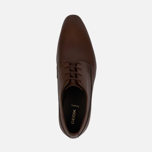 Hnědá pánská společenská obuv Geox Omo High Life