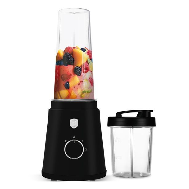BERLINGERHAUS Mixér smoothie maker s lahví Matte Black Collection BH-9880