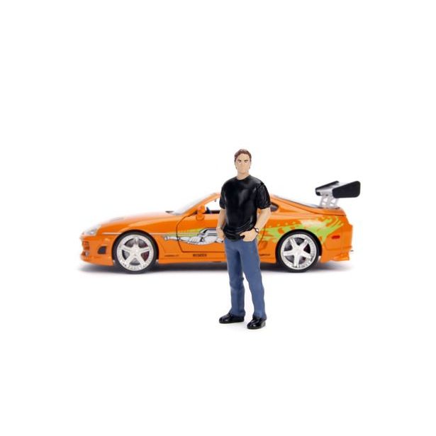 Rychle a zběsile auto 1995 Toyota Supra 1:24 + figurka Brian O’Conner