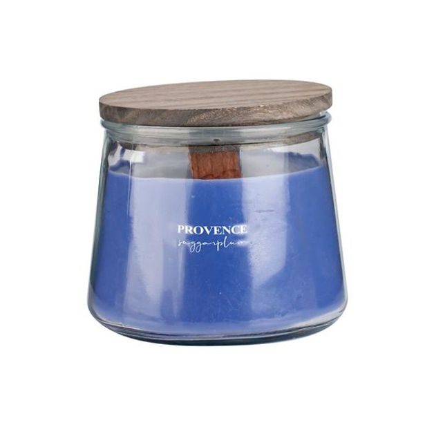 Provence SVÍČKA WOODEN WICK 250 G, SUGARPLUM_hamashop
