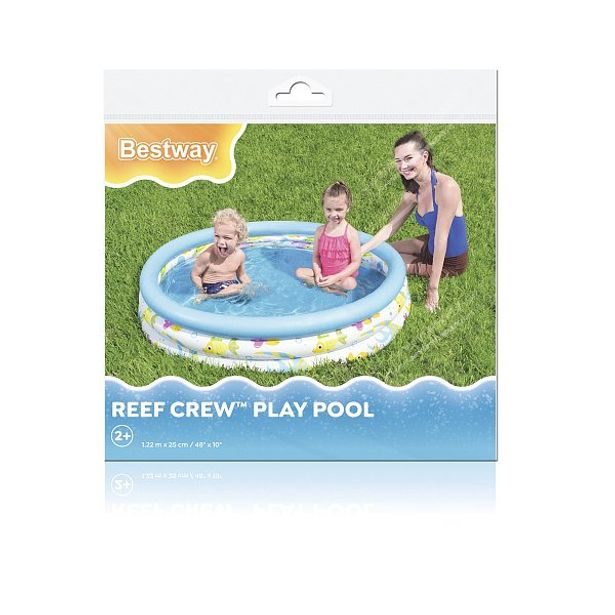 Bestway Nafukovací bazének Korál, průměr 1,22m, výška 25cm