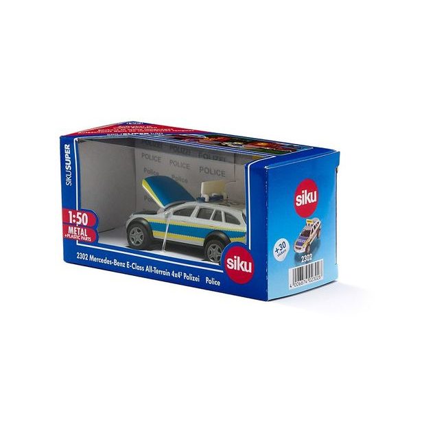 SIKU Super - policejní Mercedes Benz E-Class All Terrain 4x4, 1:50