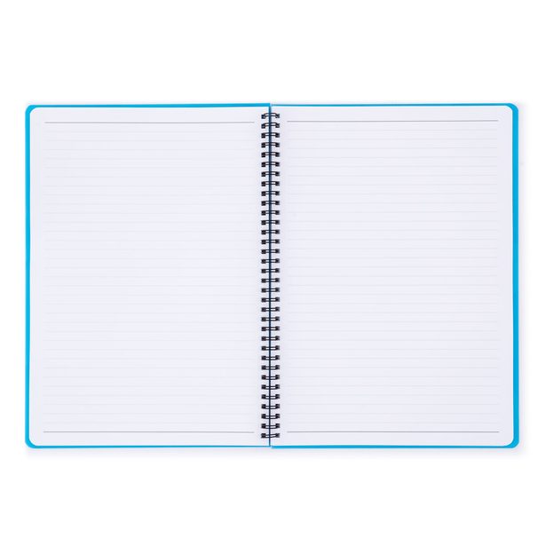 Twin wire blok A5 PP NEO COLORI modrá