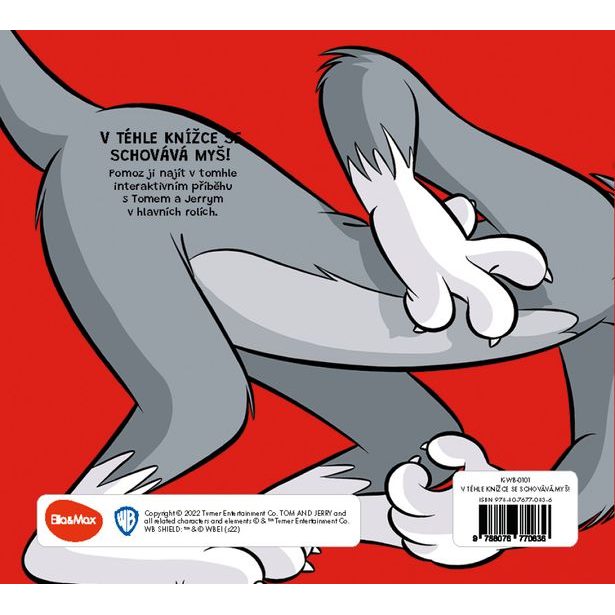 TOM & JERRY: V téhle knížce se schovává MYŠ