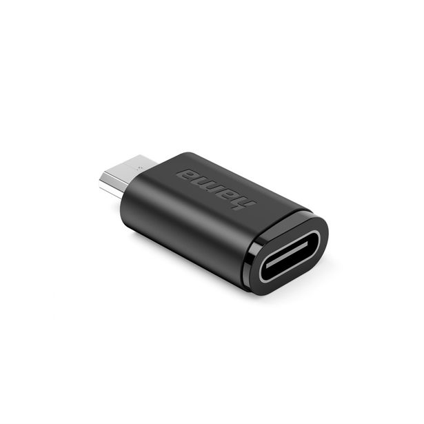 Hama redukce micro USB na USB-C, kompaktní, 3 ks