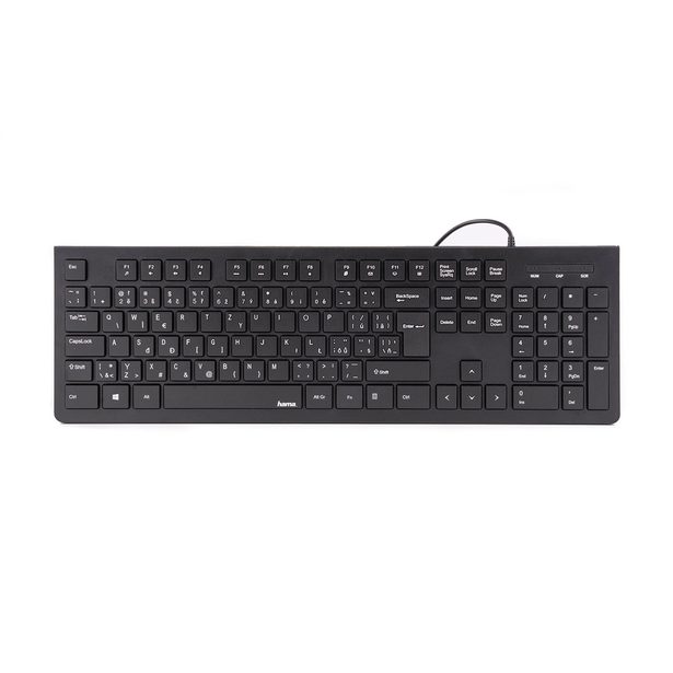 Hama klávesnice Basic KC 200, černá