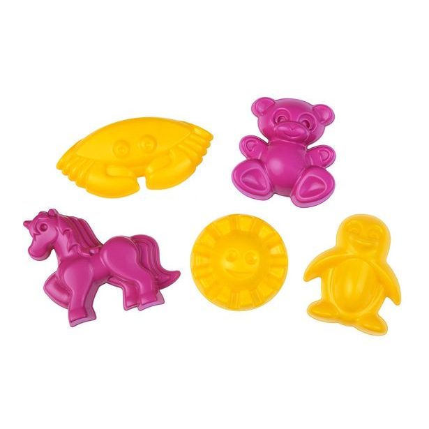 Pískový set, 5dílný s jednorožcem