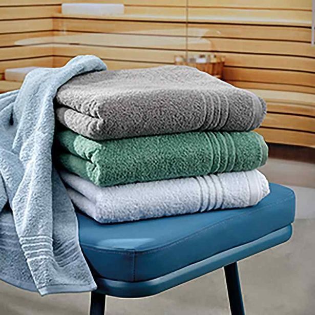 KELA Osuška Leonora 100% bavlna ledově šedá 90 x 200 cm KL-23491