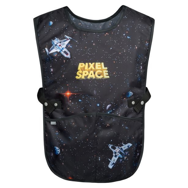 BAAGL SET 5 Zippy Plus Pixel Space: aktovka, penál, sáček, zástěra, peněženka